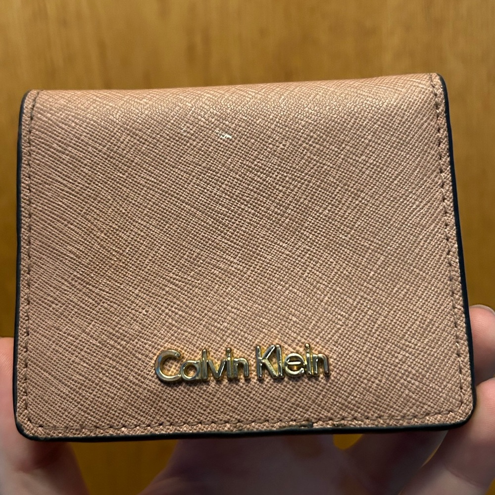 Calvin Klein Tan/Pink Wallet